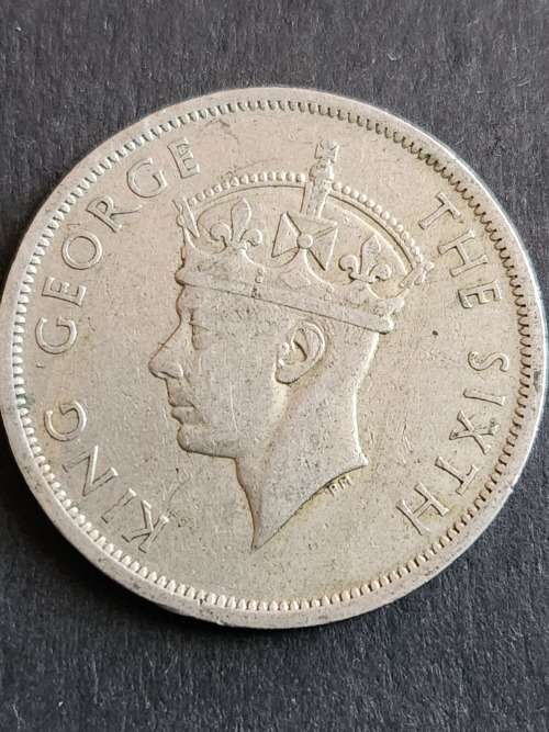 Southern Rhodesia 1/2 Crown 1949 - as per photograph