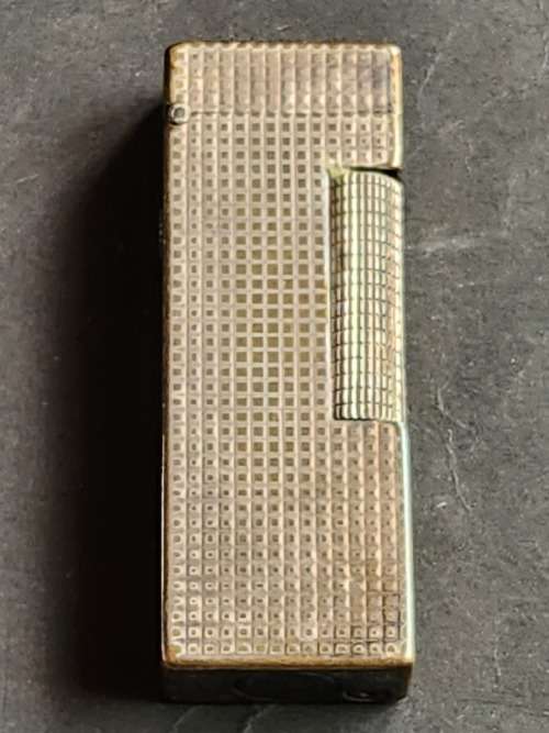 Vintage Silver Plated Dunhill Lighter (needs flint and gas) made in Switzerland - as per photograph