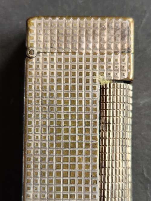 Vintage Silver Plated Dunhill Lighter (needs flint and gas) made in Switzerland - as per photograph
