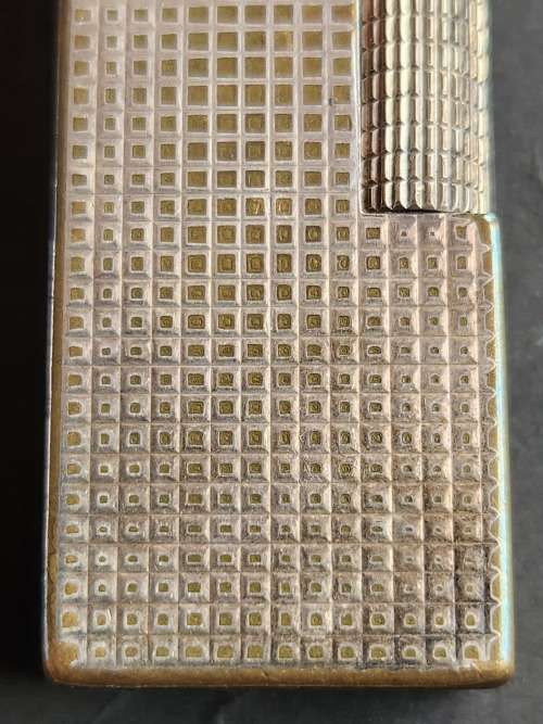 Vintage Silver Plated Dunhill Lighter (needs flint and gas) made in Switzerland - as per photograph