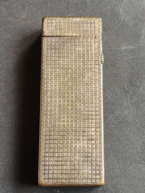 Vintage Silver Plated Dunhill Lighter (needs flint and gas) made in Switzerland - as per photograph