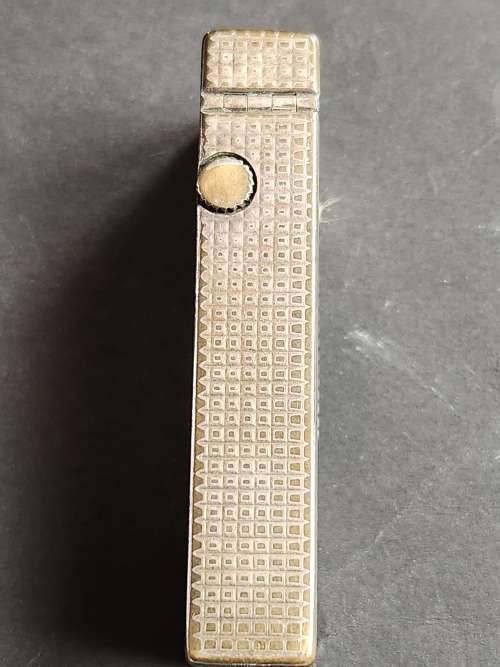 Vintage Silver Plated Dunhill Lighter (needs flint and gas) made in Switzerland - as per photograph