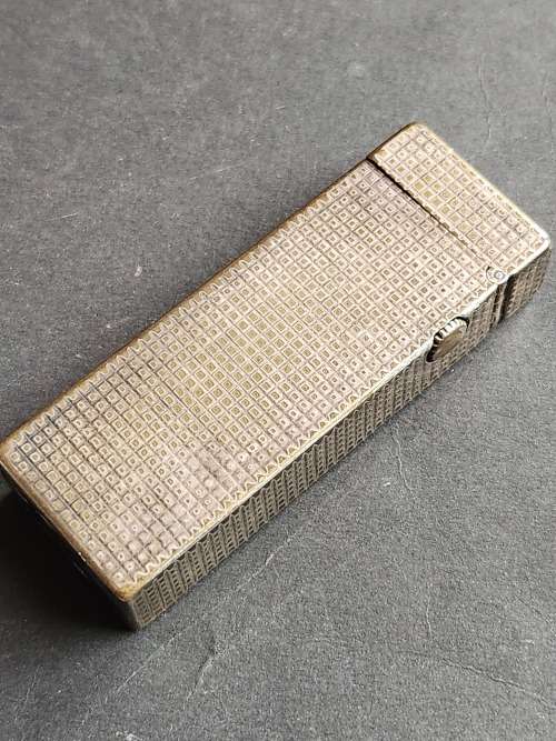Vintage Silver Plated Dunhill Lighter (needs flint and gas) made in Switzerland - as per photograph