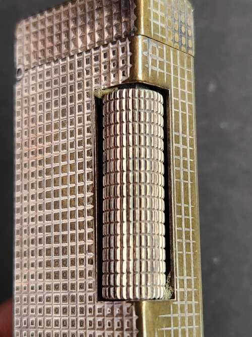 Vintage Silver Plated Dunhill Lighter (needs flint and gas) made in Switzerland - as per photograph