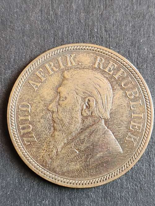 Zar Penny 1892 - as per photograph