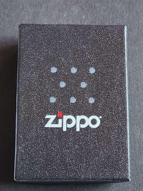 Zippo Stainless Steel engraved GGSA Callipygian Lighter (mint condition) - as per photograph