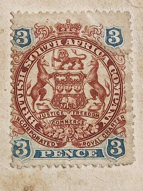 Marshall Hole Card Anglo Boer War (Currency Card) - as per photograph