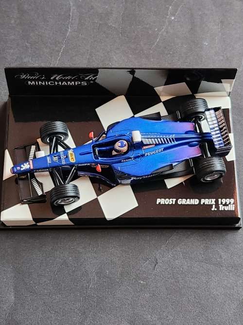 Paul`s Model Art Mini Champs Prost Grand Prix 1999 J. Trulli - as per photograph