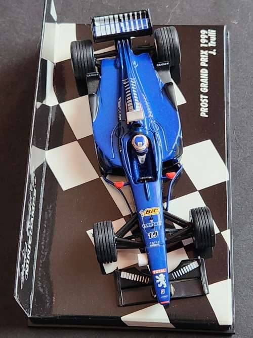 Paul`s Model Art Mini Champs Prost Grand Prix 1999 J. Trulli - as per photograph
