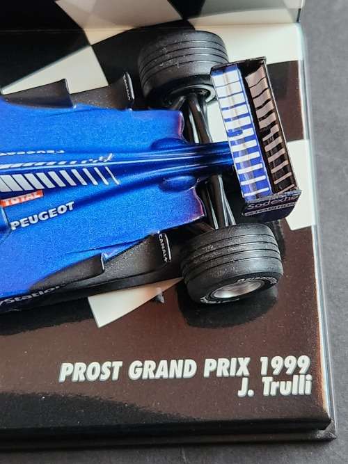 Paul`s Model Art Mini Champs Prost Grand Prix 1999 J. Trulli - as per photograph