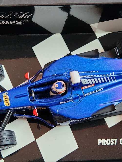 Paul`s Model Art Mini Champs Prost Grand Prix 1999 J. Trulli - as per photograph