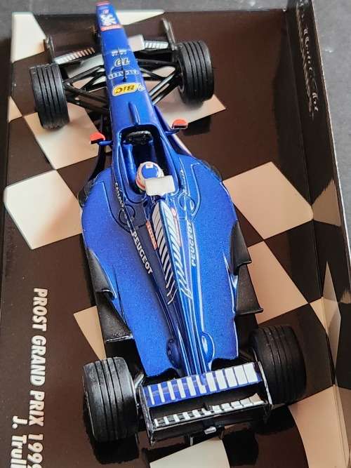 Paul`s Model Art Mini Champs Prost Grand Prix 1999 J. Trulli - as per photograph
