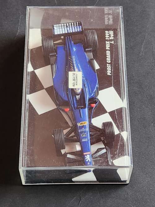 Paul`s Model Art Mini Champs Prost Grand Prix 1999 J. Trulli - as per photograph