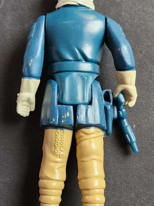 1980 Vintage LFL Hong Kong Star Wars Ham Solo Figurine 95mm in height - as per photograph