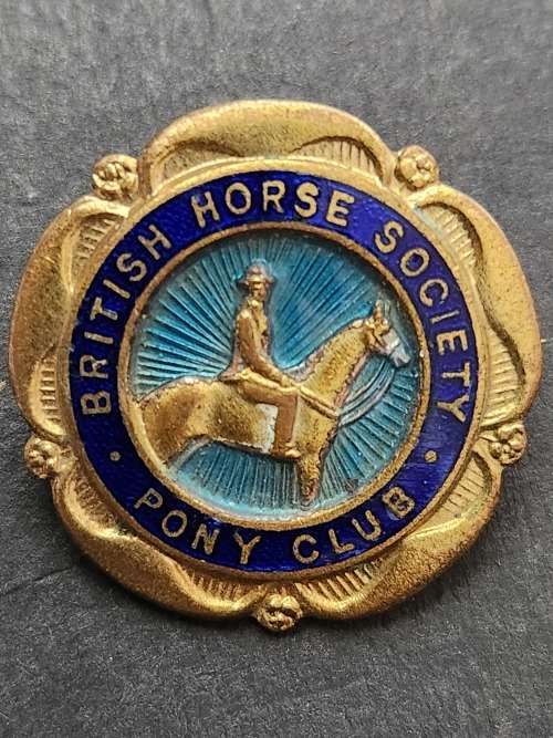 British Horse Society Pony Club Badge - as per photograph