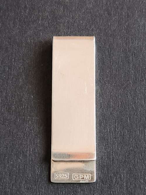 Sterling Silver Money Clip 14.1g (excellent condition) - as per photograph