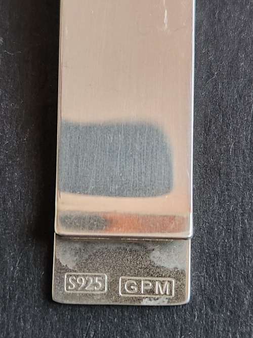 Sterling Silver Money Clip 14.1g (excellent condition) - as per photograph