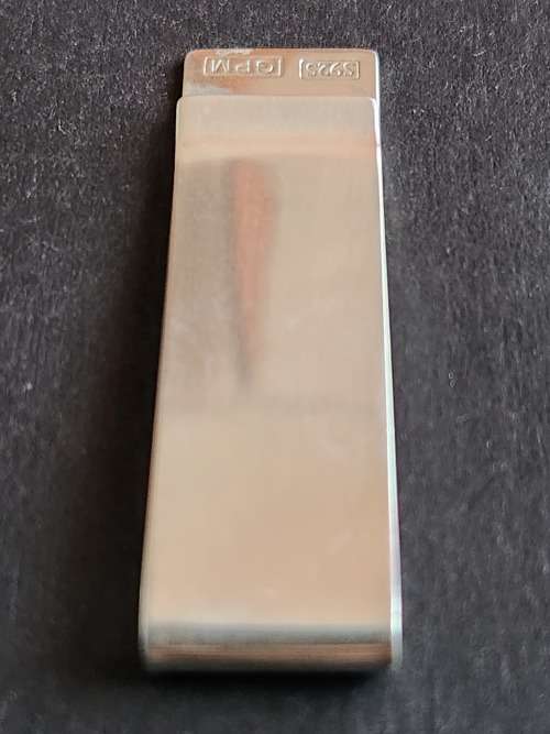 Sterling Silver Money Clip 14.1g (excellent condition) - as per photograph