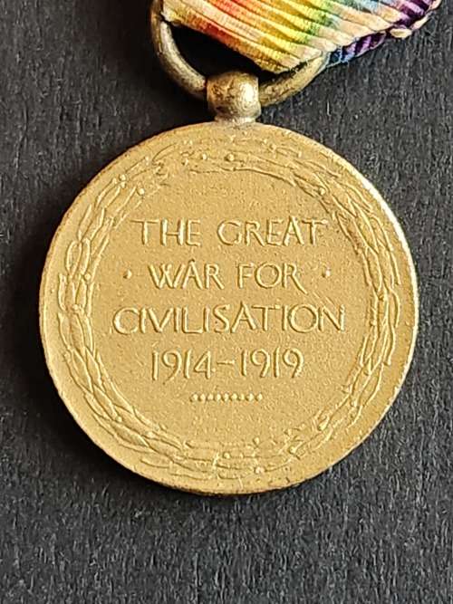 The Great War for Civilization 1914-1919 Miniature Medal - as per photograph