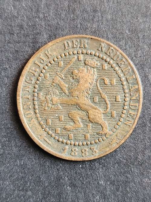 Nederlands One Cent 1883 - as per photograph