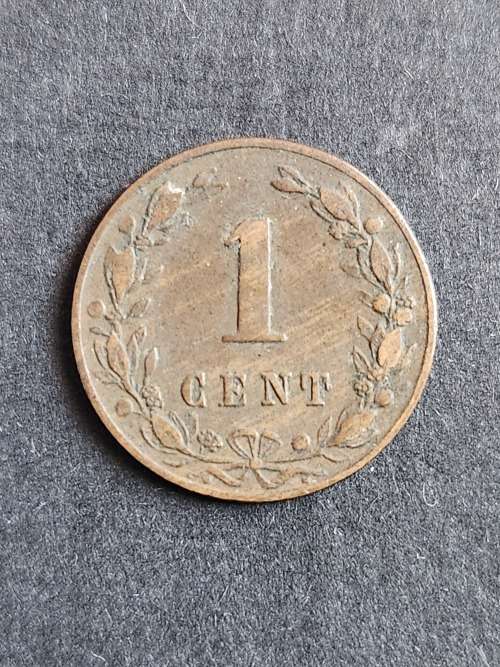 Nederlands One Cent 1883 - as per photograph