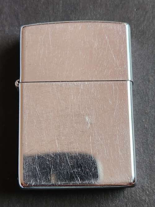 Stainless Steel Zippo Lighter (needs gas) - as per photograph