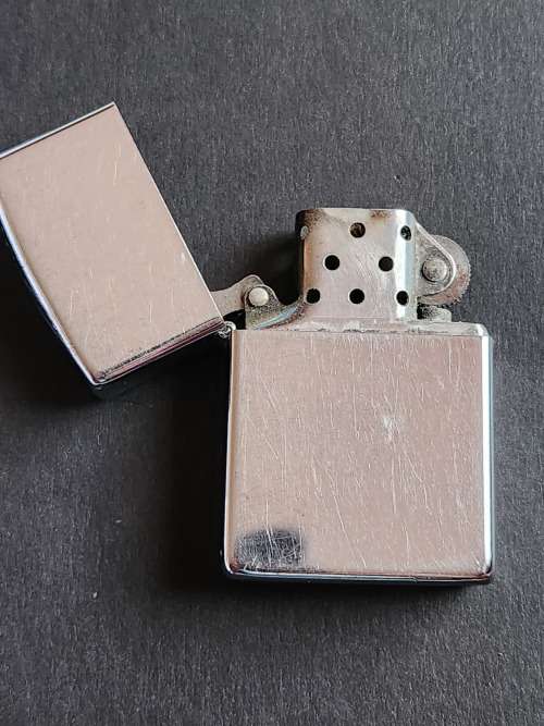 Stainless Steel Zippo Lighter (needs gas) - as per photograph