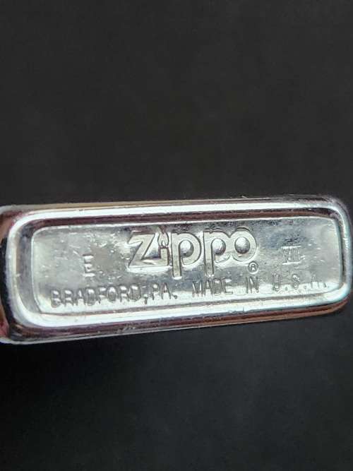 Stainless Steel Zippo Lighter (needs gas) - as per photograph