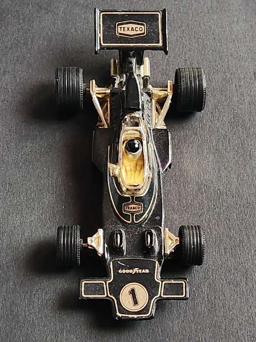 Corgi John Player Special F1 scale 1:36 made in Great Britain (Goodyear) - as per photograph