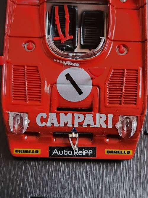 Brumm 1:43 Alfa Romeo (no. 1) T33 TT - as per photograph