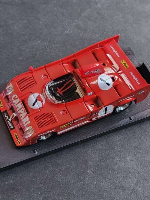 Brumm 1:43 Alfa Romeo (no. 1) T33 TT - as per photograph