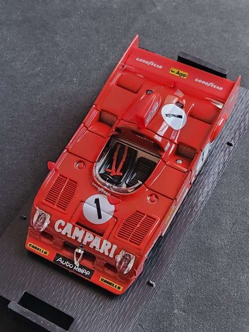 Brumm 1:43 Alfa Romeo (no. 1) T33 TT - as per photograph
