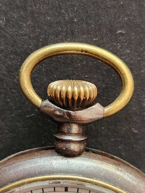 Vintage Lip Pocket Watch (not working) has original glass - as per photograph