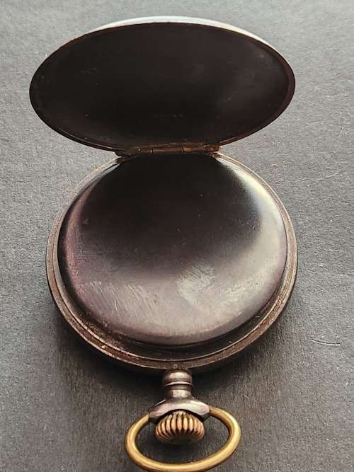 Vintage Lip Pocket Watch (not working) has original glass - as per photograph