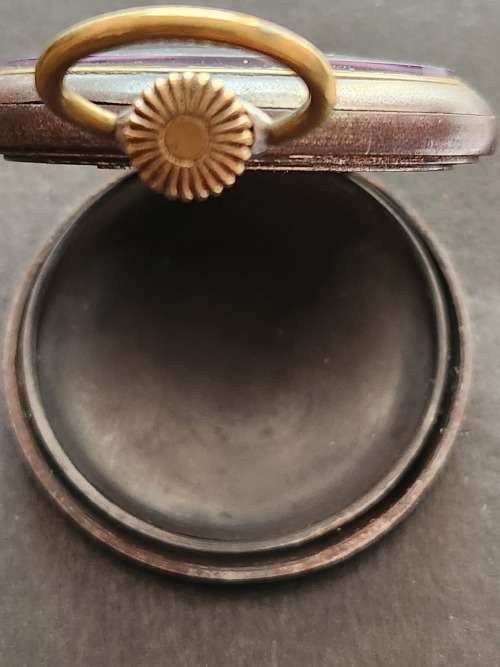 Vintage Lip Pocket Watch (not working) has original glass - as per photograph