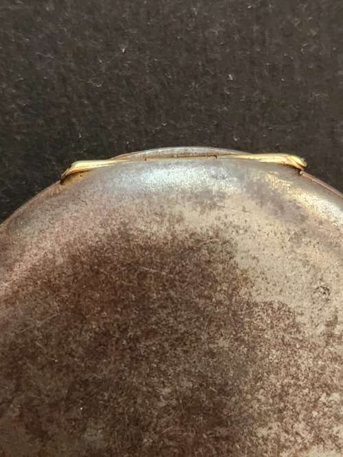 Vintage Lip Pocket Watch (not working) has original glass - as per photograph