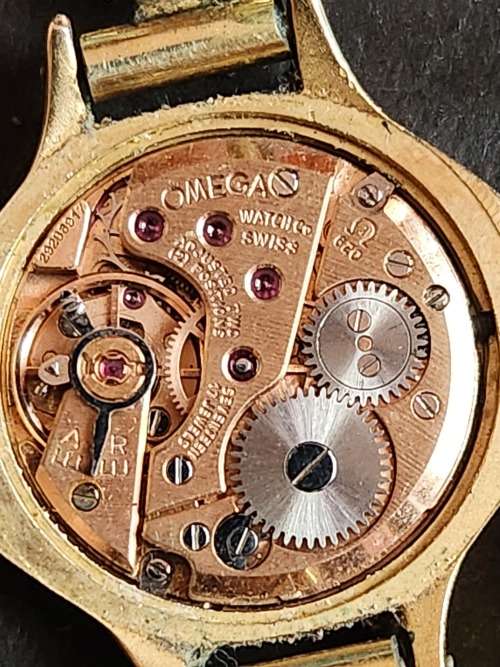 Vintage Ladies Omega Watch 20 Microns Swiss made (not working) - as per photograph