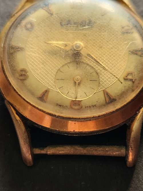 Vintage Men`s Lanco 17 Jewels Mechanical Wrist Watch (not working) - as per photograph