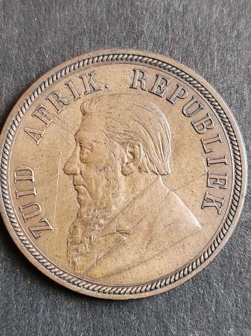 ZAR Penny 1892 - as per photograph