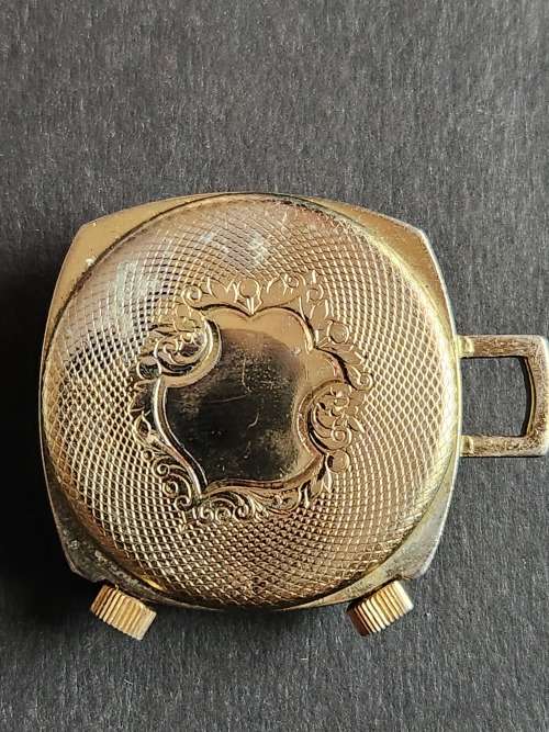 Vintage Customtime Alarm Mechanical Nurse`s Fob Watch (runs/stops) needs to be serviced- as per pho