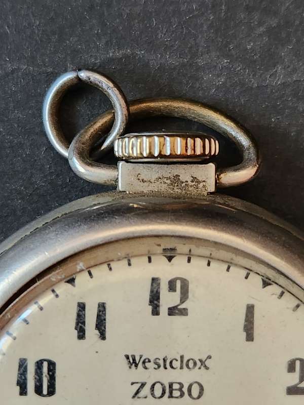 Westclox ZOBO Pocket Watch (not working) - as per photograph