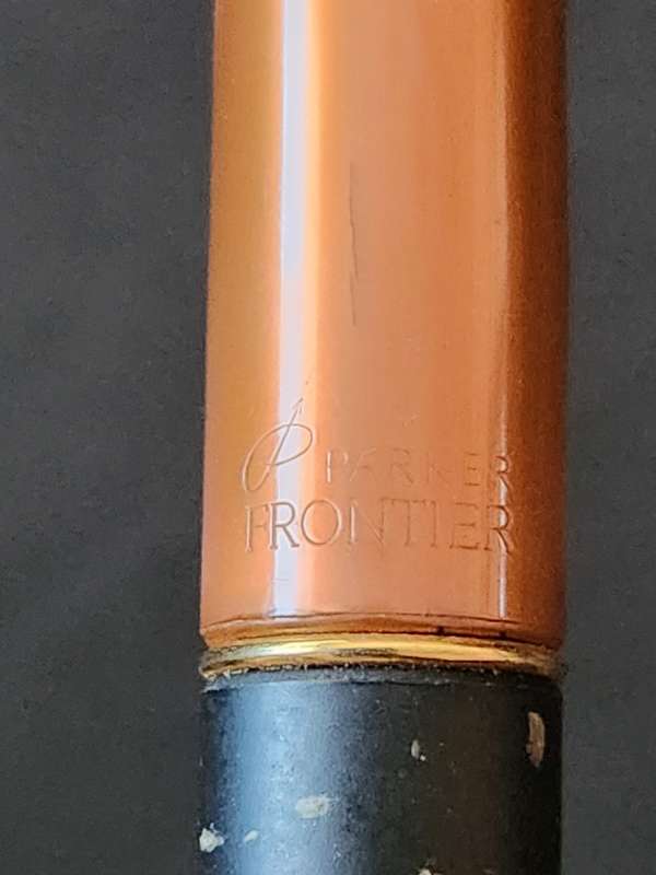 Parker Frontier Ballpoint Pen made in UK (needs a refill) - as per photograph