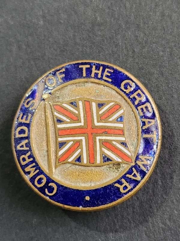 Comrades of the Great War Lapel Badge - as per photograph