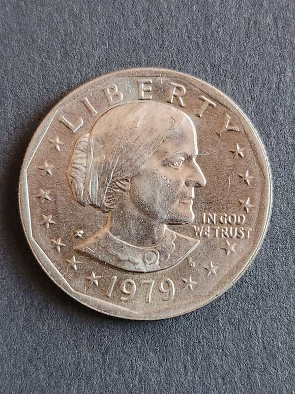Susan B Anthony One Dollar 1979P- as per photograph