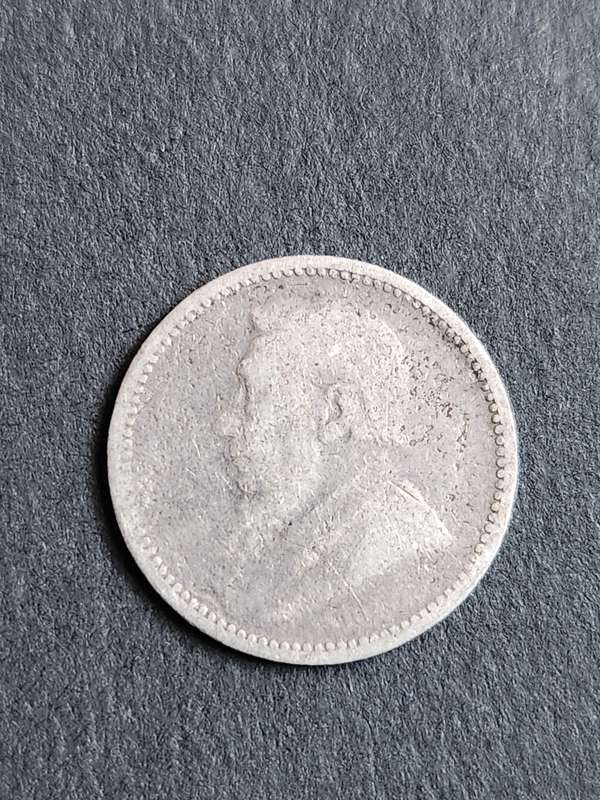 ZAR Threepence 1892 (Filler coin) - as per photograph
