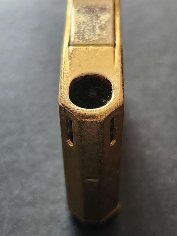 Vintage Gold Plated Unicorn Eletronic Lighter made in Japan (needs gas) - as per photograph