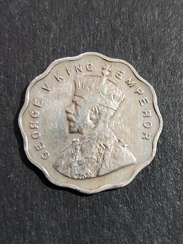 India One Anna 1934 - as per photograph