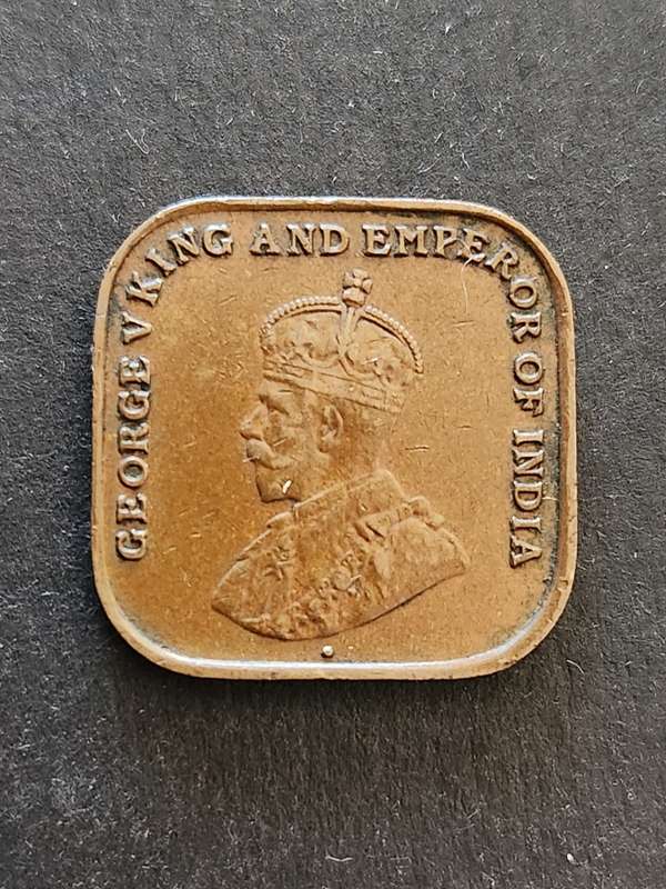 Strait Settlements 1 Cent 1930 - as per photograph