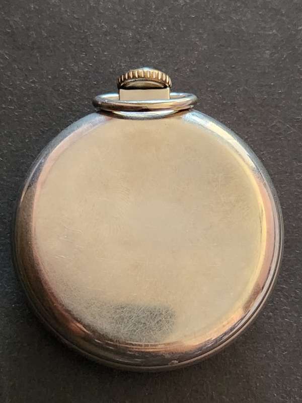 Westclox ZOBO Shock Resistant Pocket Watch (runs and stops) - as per photograph