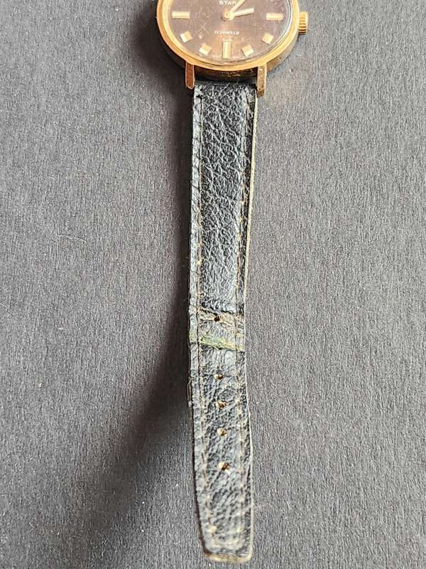 Vintage Oris Star 17 Jewels Swiss made Ladies Wrist Watch 10 Microns (not working) - as per photo